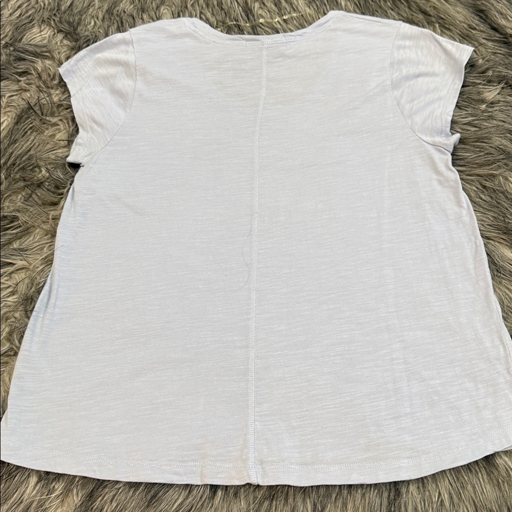 Ladies Light Blue Tee - Picture 2 of 3